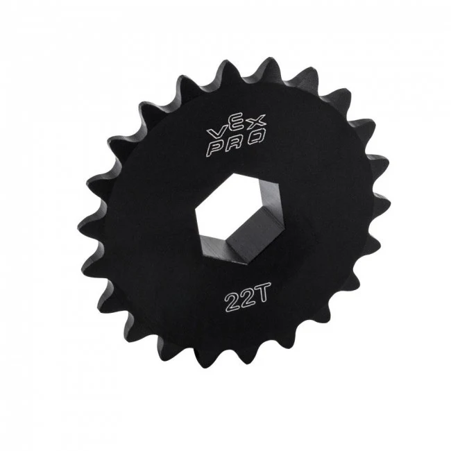 16t Aluminum Hub Sprocket (#25 Chain, 1/2" ID)