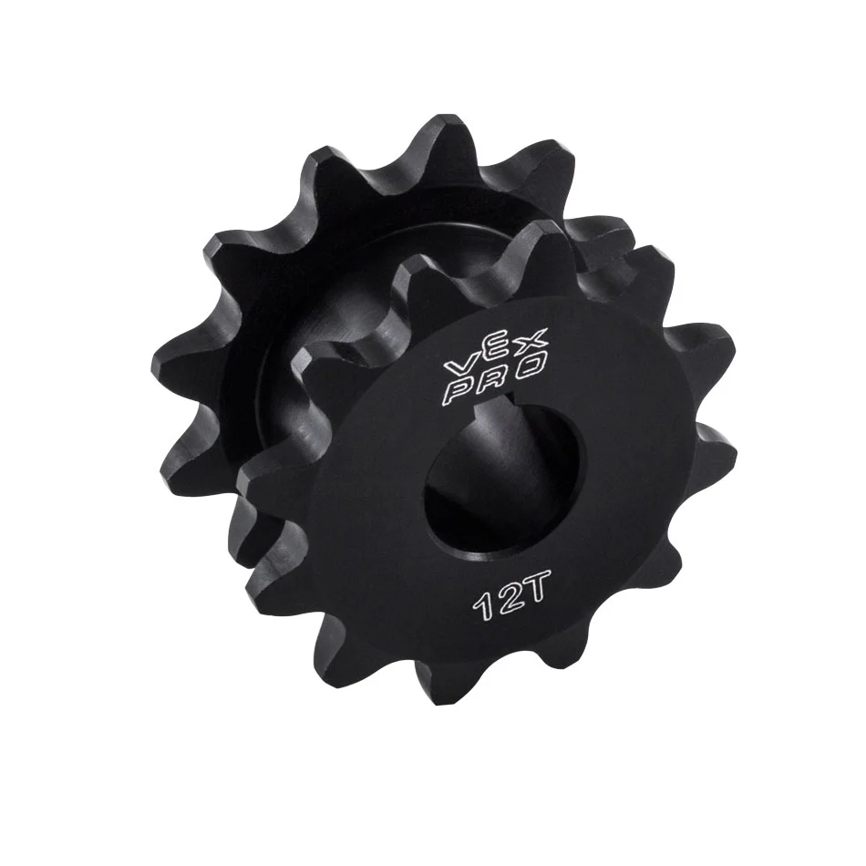 12t Aluminum Hub Double Sprocket (#35 Chain, 1/2" ID)