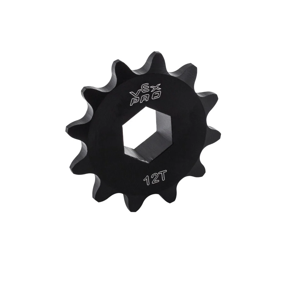12t Aluminum Hub Sprocket (#35 Chain, 1/2" ID)
