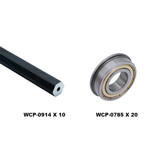 1/2" Rounded Hex Stock & Bearing Bundle