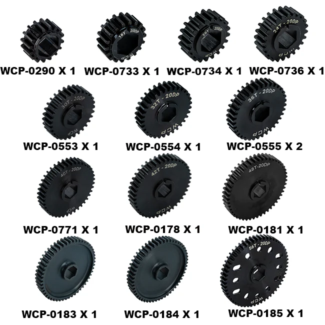 72t CD Steel Gear Bundle