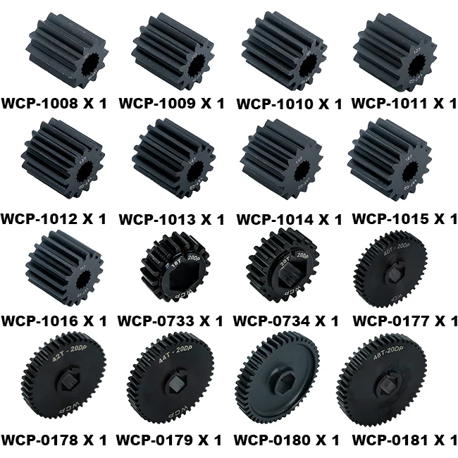 60t CD Steel Gear Bundle