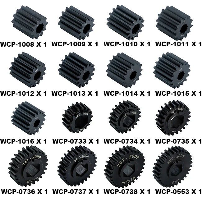 42t CD Steel Gear Bundle
