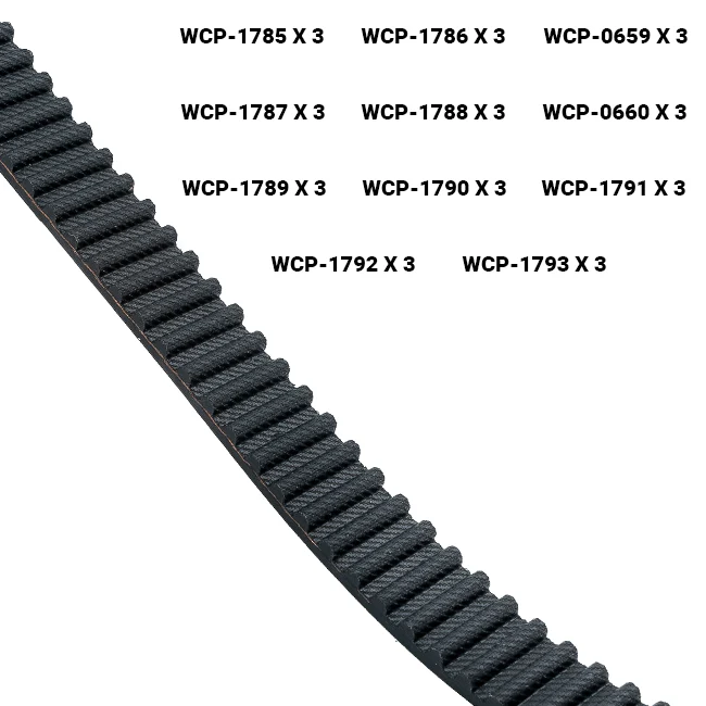 HTD 15mm Belts Bundle (210t-300t)
