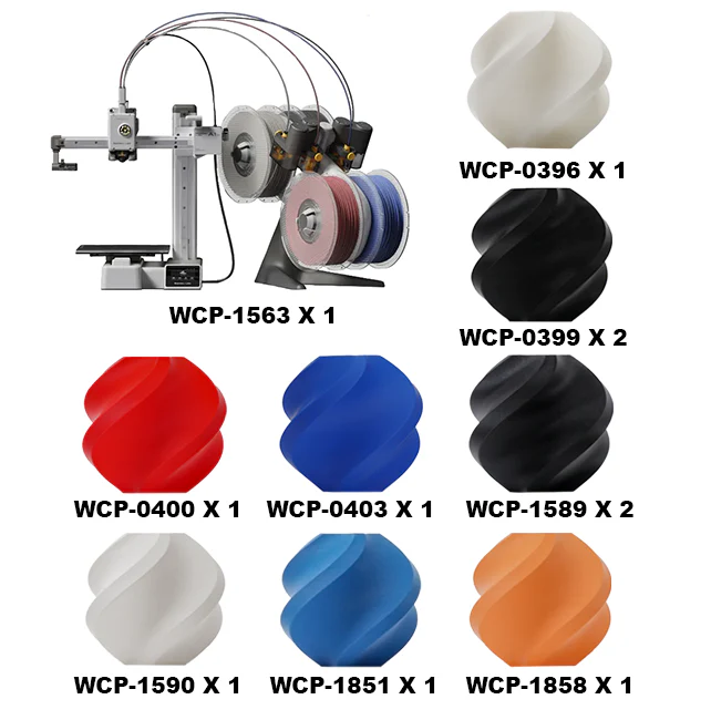 Bambu Lab A1 Mini + Filament Starter Bundle