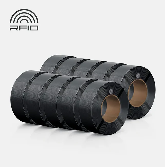 Bambu Lab Black PLA Basic Refill 10 Roll Bundle (1.75mm, 1KG)