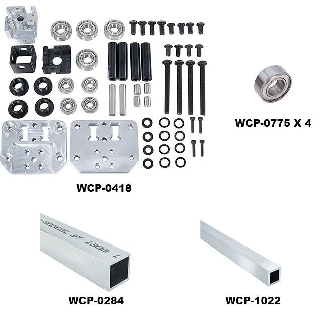 Kit: GreyT 1 Stage Telescope (All .125" Wall)