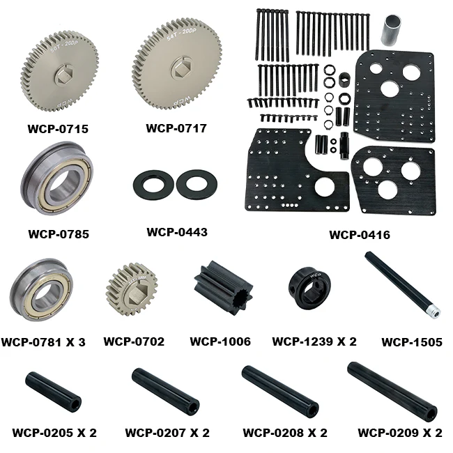 Kit: GreyT Telescope Gearbox (SplineXS, 15.34:1)