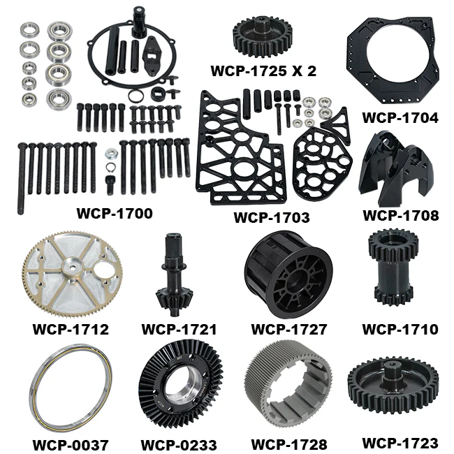 Kit: WCP Swerve X2t (Tube Mount)