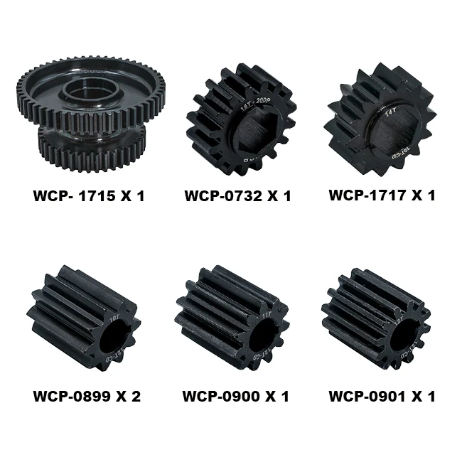 Kit: X3/X4 Ratio Set (8mm Key Bore, Swerve X2)