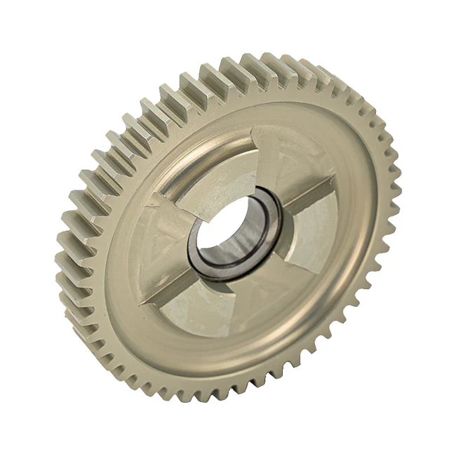 50t Aluminum Spur Gear (20 DP, Dog, Rounded Hex Bearing)
