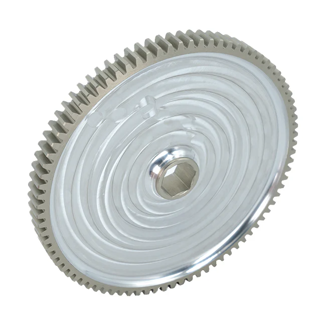 84t Pocketed Aluminum Spur Gear (20 DP, 1/2" Hex Bore)