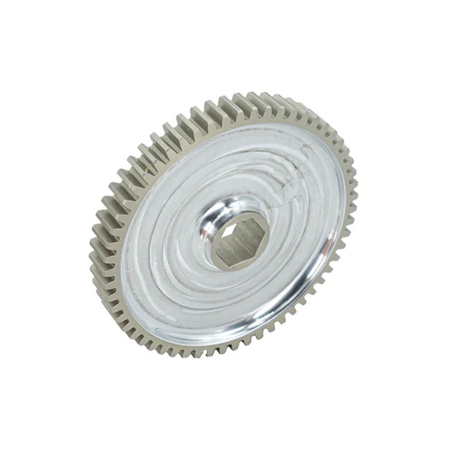 58t Pocketed Aluminum Spur Gear (20 DP, 1/2" Hex Bore)