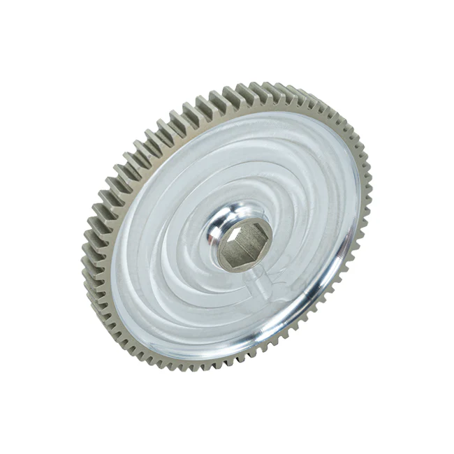 68t Pocketed Aluminum Spur Gear (20 DP, 1/2" Hex Bore)