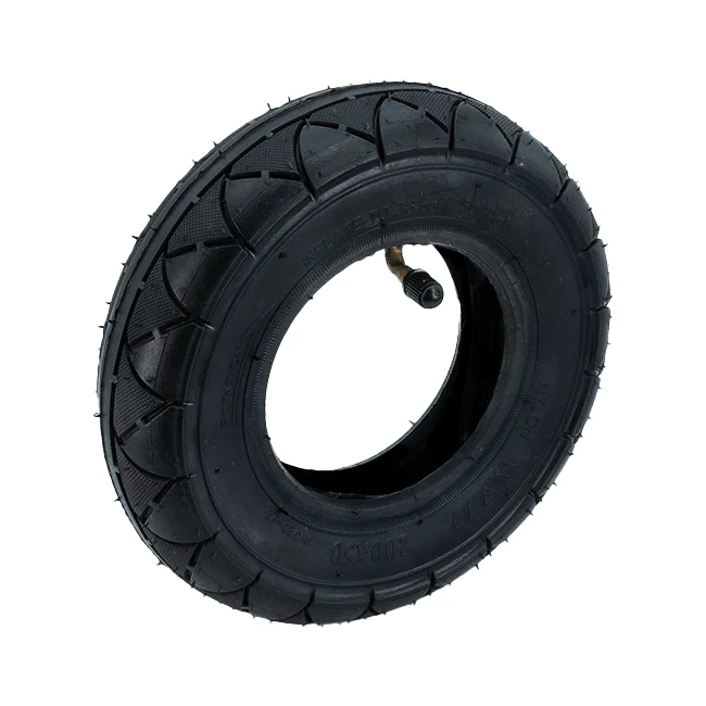 Pneumatic Wheel Tire (8" OD, SmoothGrip)