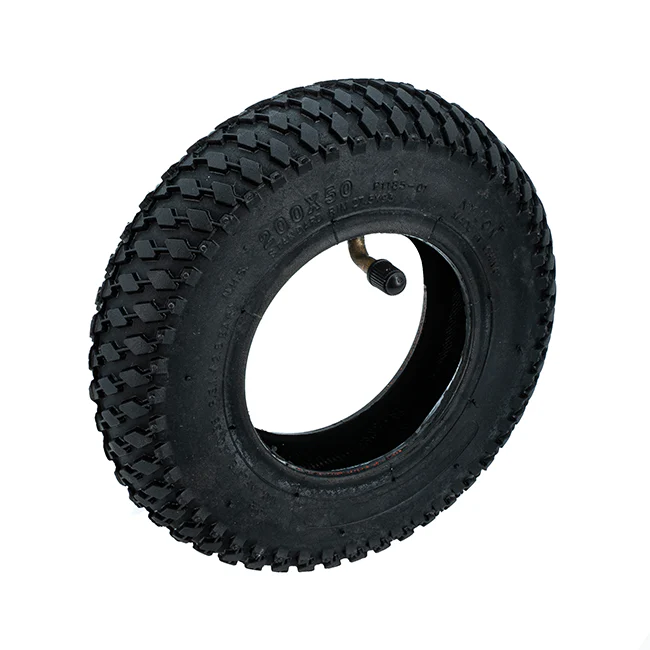Pneumatic Wheel Tire (8" OD, Diamond)