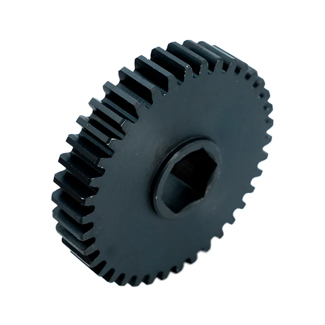 38t Steel Spur Gear (20 DP, 1/2" Hex Bore)