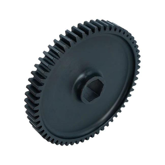 58t Pocketed Steel Spur Gear (20 DP, 1/2" Hex Bore)
