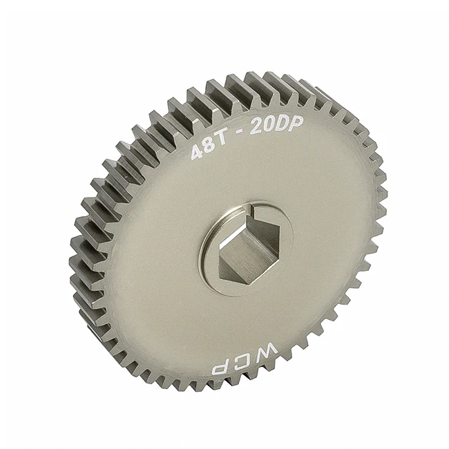 48t Aluminum Spur Gear (20 DP, 1/2" Hex Bore)