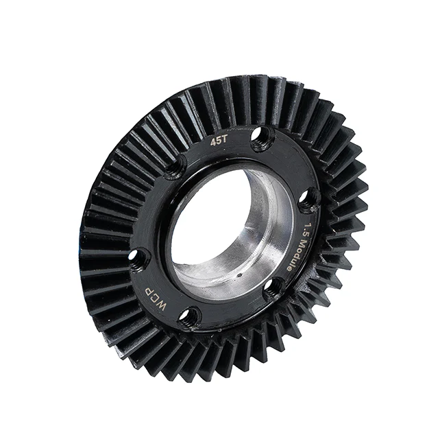 45t Steel Bevel Gear (1.5 Module, Round Bore)