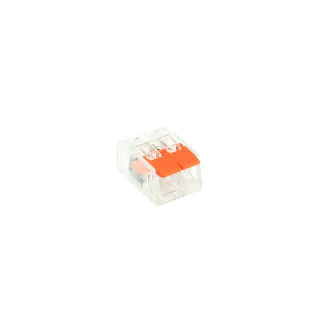 2 Slot, Clear Wire Clamp Nut (10-Pack)