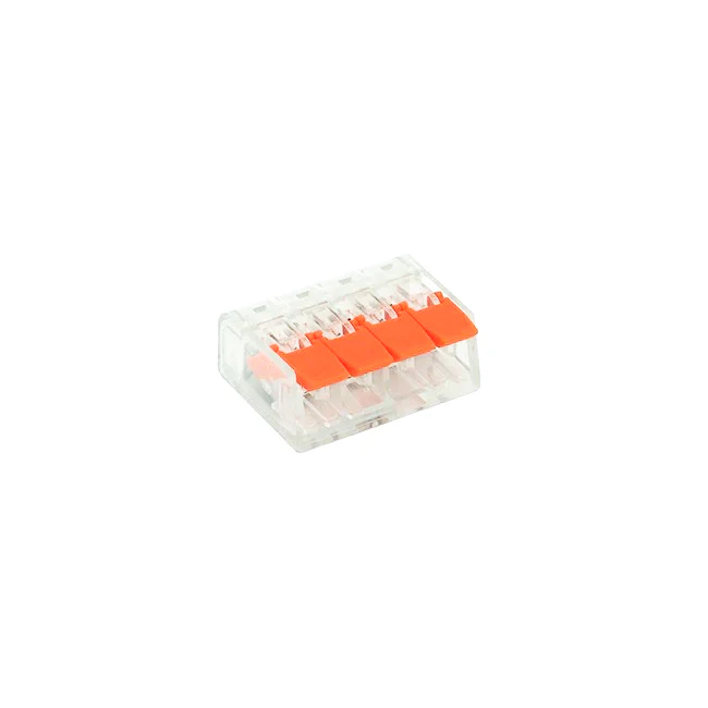 4 Slot, Clear Wire Clamp Nut (10-Pack)