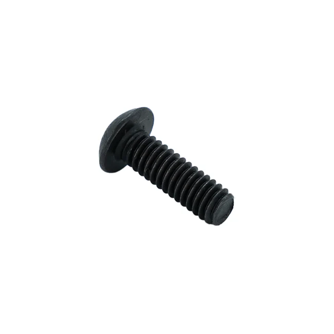 #8-32 x .500" L BHCS (Steel, Black Oxide) (50-Pack)