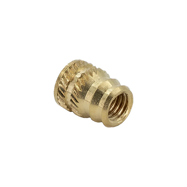 #10-32 x .375L HeatSet Insert (Brass) (20-Pack)