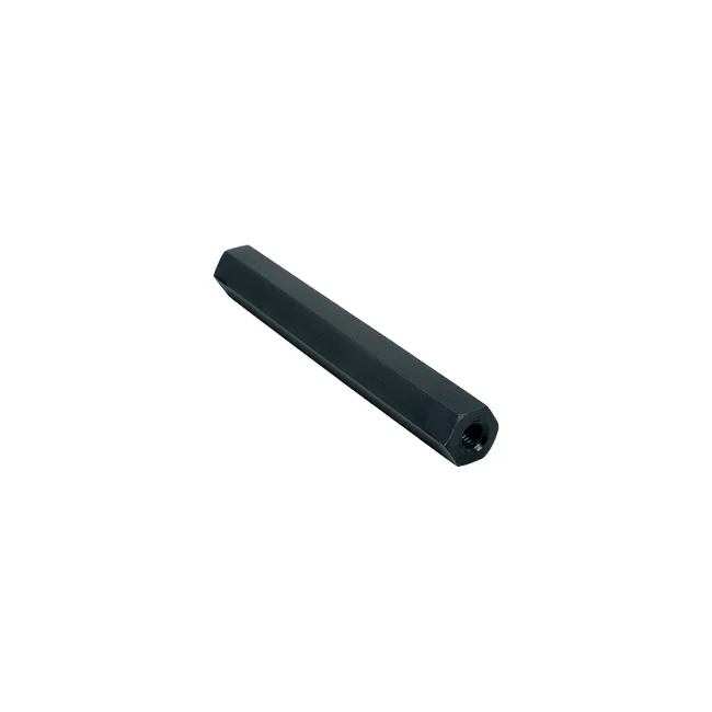 3" WD x #10-32 ID x 3/8" OD Aluminum Threaded Hex Standoffs (5-Pack)