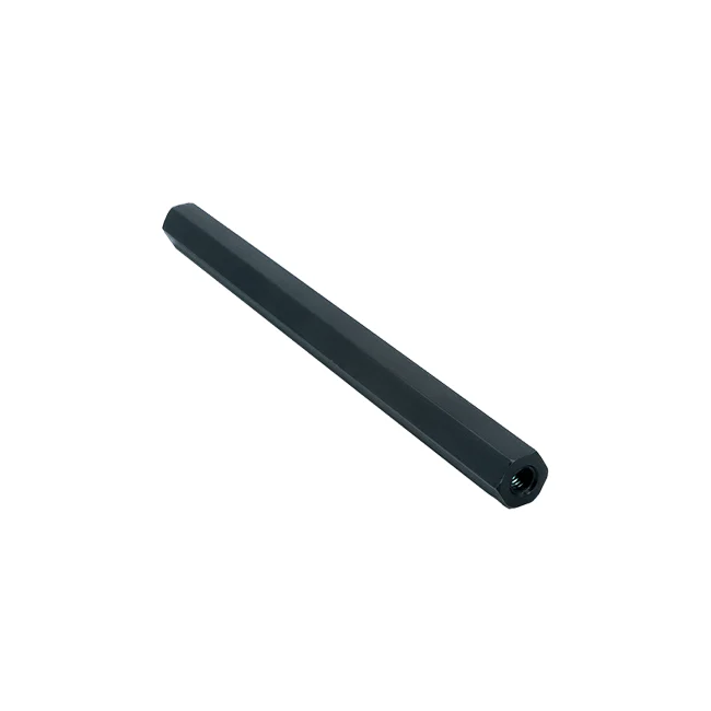 5" WD x #10-32 ID x 3/8" OD Aluminum Threaded Hex Standoffs (5-Pack)