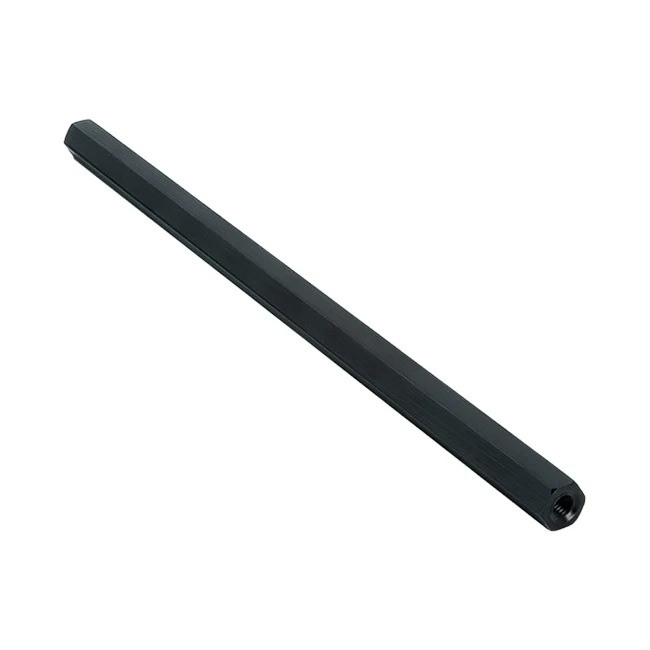 8" WD x #10-32 ID x 3/8" OD Aluminum Threaded Hex Standoffs (5-Pack)