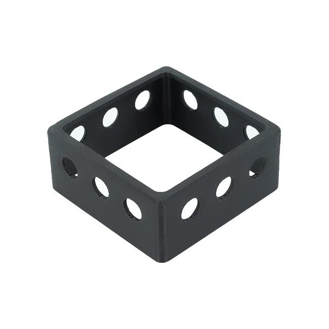 2"x2"x.06" Plastic Tube Plug Sleeve (1/4" Clearance) (2-Pack)