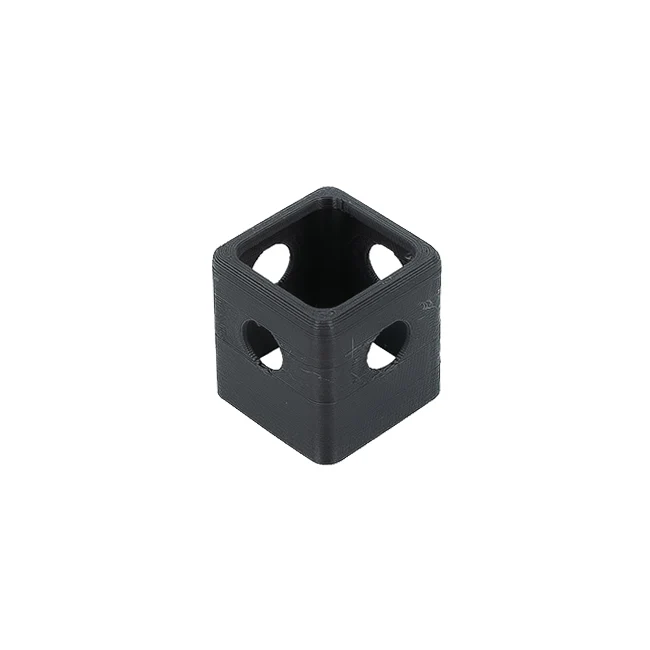 1"x1"x.09" Plastic Tube Plug Sleeve (1/4" Clearance) (2-Pack)