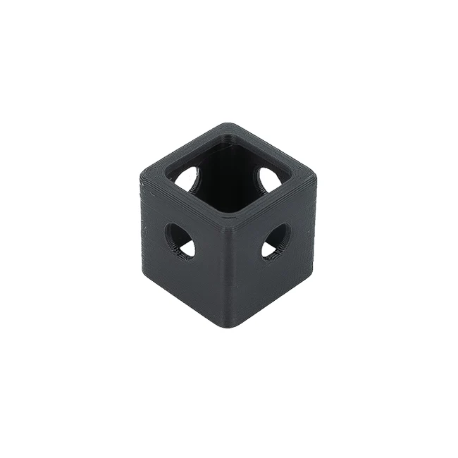 1"x1"x.06" Plastic Tube Plug Sleeve (1/4" Clearance) (2-Pack)