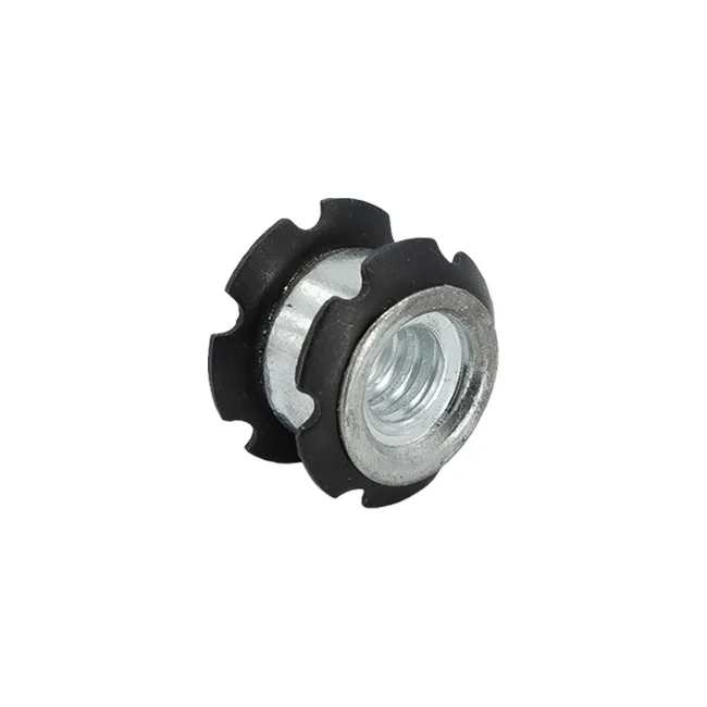 1/4"-20 Tube Connecting Nut (.625" ID Tube) (10-Pack)