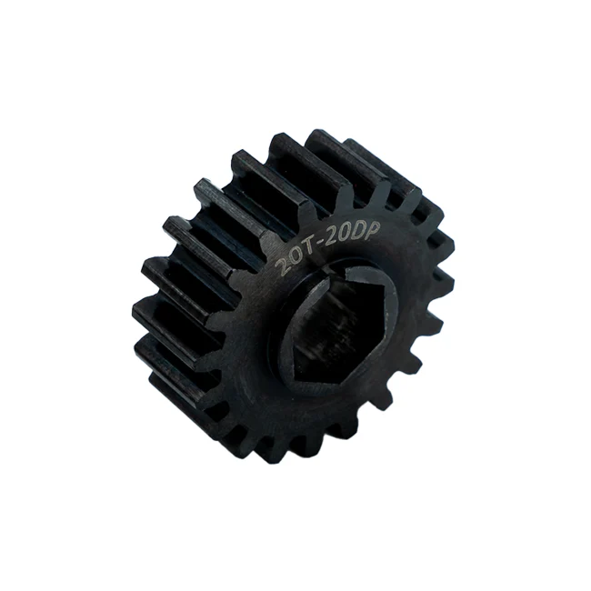 20t Steel Spur Gear (20 DP, 3/8" Hex Bore)