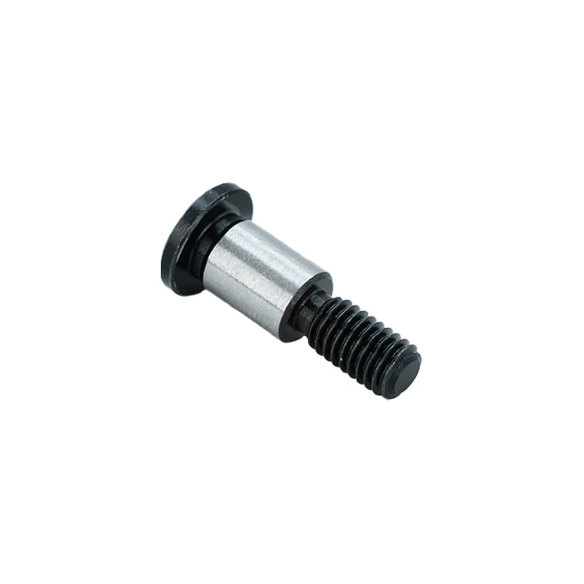 #10-32 x 3/8" L x 1/4" Round Shoulder Bolt (Steel, Ultra Low Profile) (2-Pack)