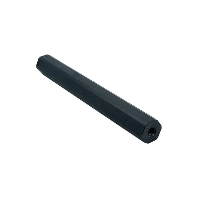 4-1/2" WD x #10-32 ID x 1/2" OD Aluminum Threaded Hex Standoff