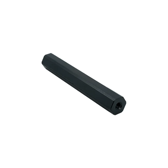 3-1/2" WD x #10-32 ID x 1/2" OD Aluminum Threaded Hex Standoff