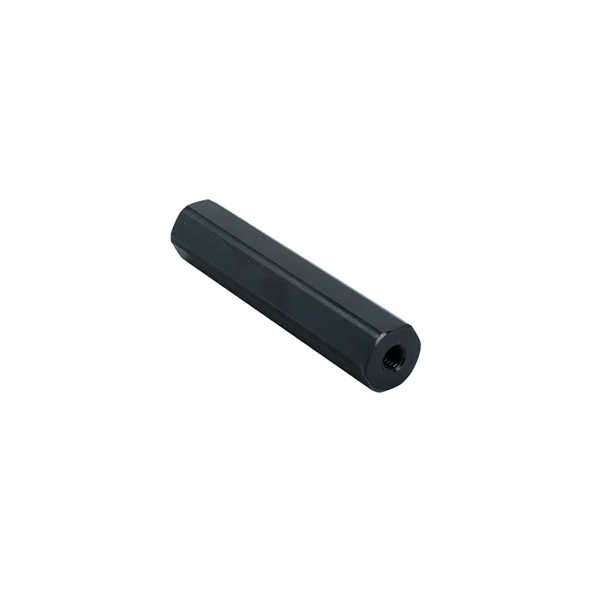 2-1/2" WD x #10-32 ID x 1/2" OD Aluminum Threaded Hex Standoff