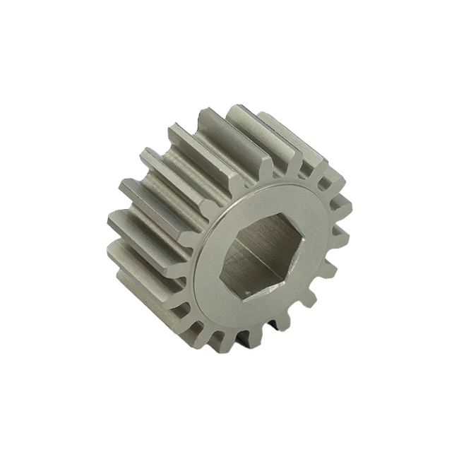 18t Aluminum Spur Gear (20 DP, 3/8" Hex Bore)
