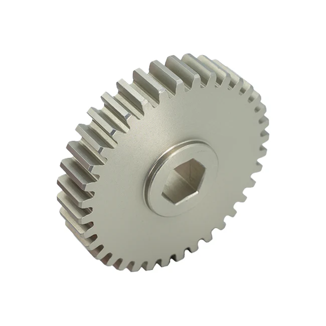36t Aluminum Spur Gear (20 DP, 3/8" Hex Bore)