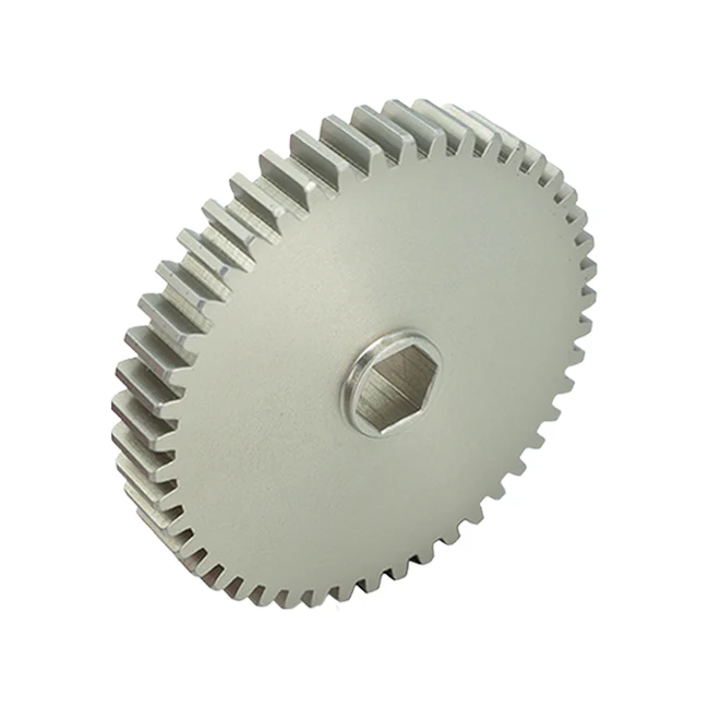 46t Aluminum Spur Gear (20 DP, 3/8" Hex Bore)