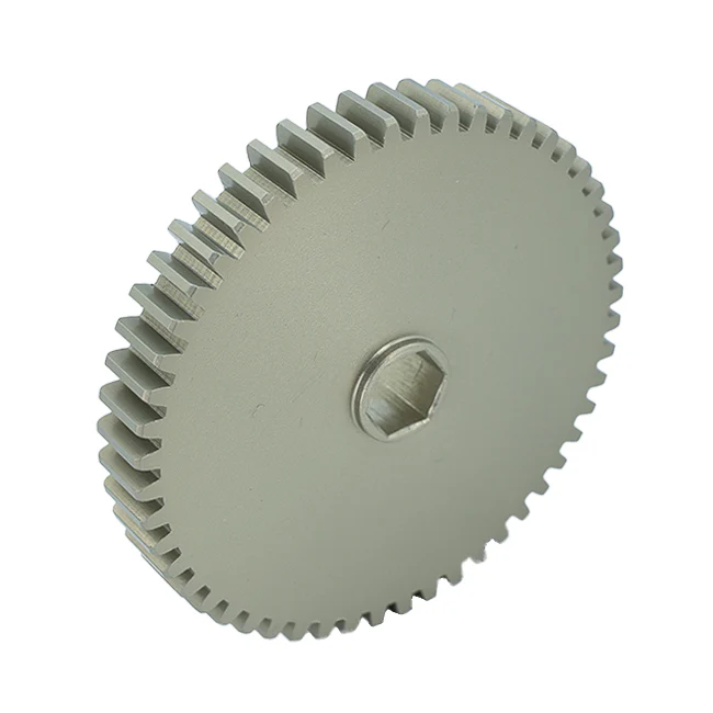 52t Aluminum Spur Gear (20 DP, 3/8" Hex Bore)