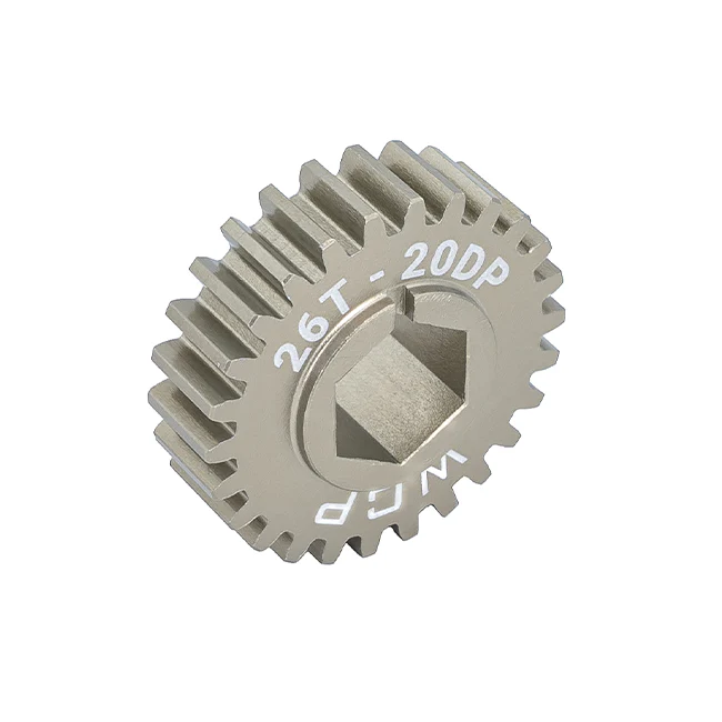 26t Aluminum Spur Gear (20 DP, 1/2" Hex Bore)