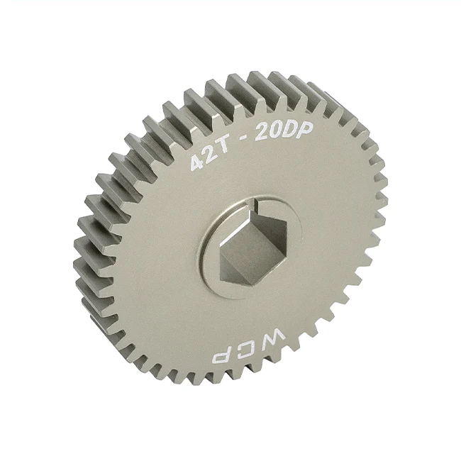 42t Aluminum Spur Gear (20 DP, 1/2" Hex Bore)