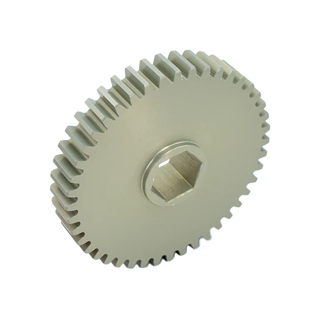 44t Aluminum Spur Gear (20 DP, 1/2" Hex Bore)