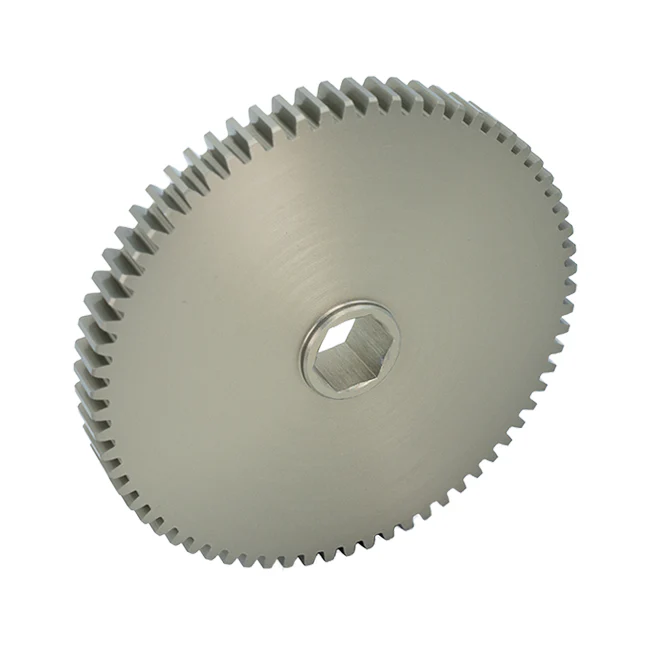 68t Aluminum Spur Gear (20 DP, 1/2" Hex Bore)