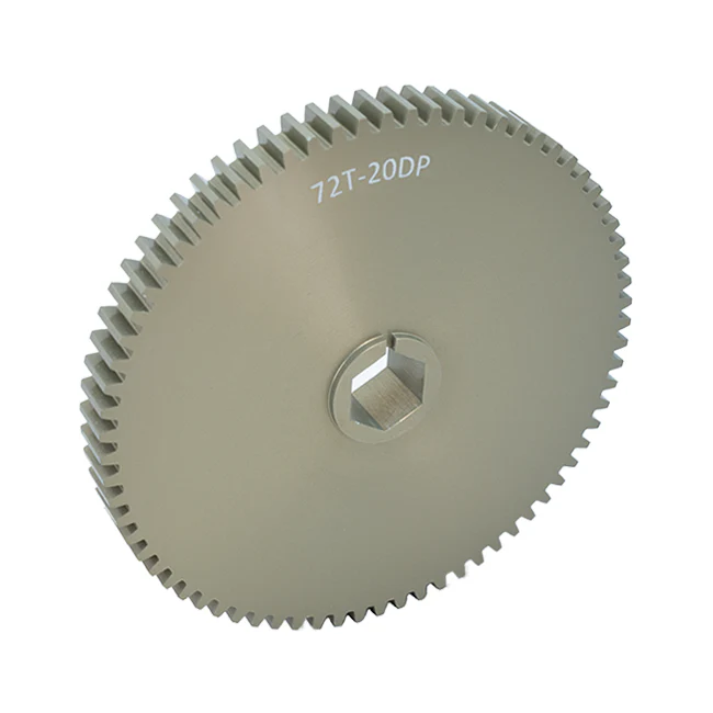 72t Aluminum Spur Gear (20 DP, 1/2" Hex Bore)