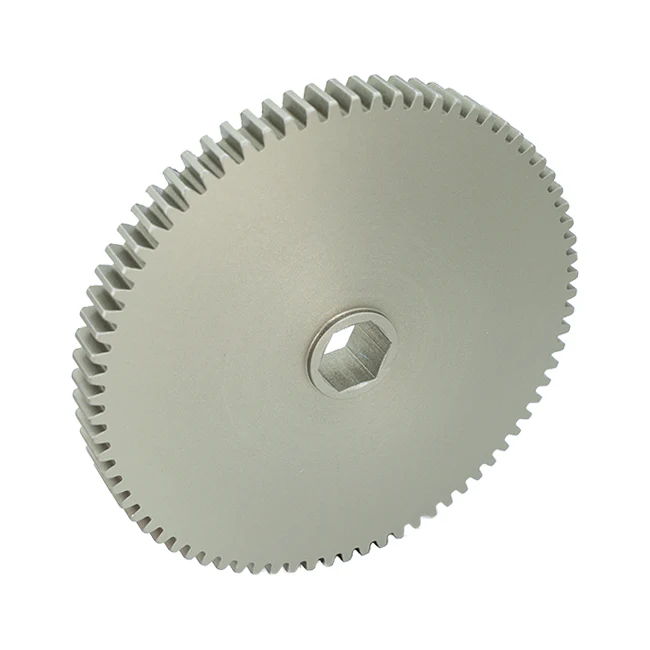 76t Aluminum Spur Gear (20 DP, 1/2" Hex Bore)